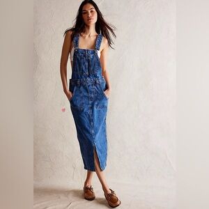 NEW Free People We The Free Bardot Denim Skirtall